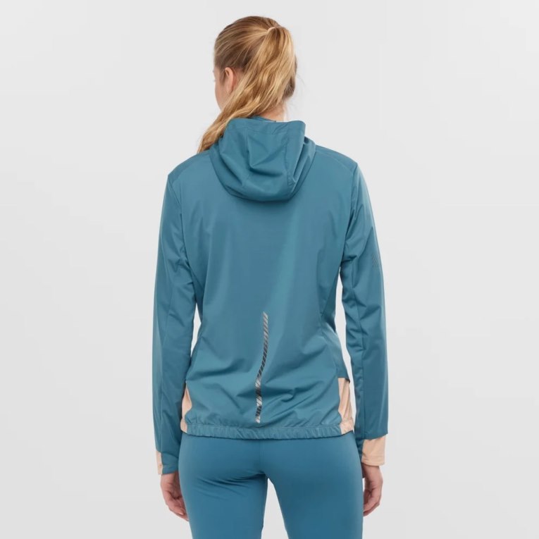 Turquoise Salomon Light Women's Shell Jackets | IE TA1792